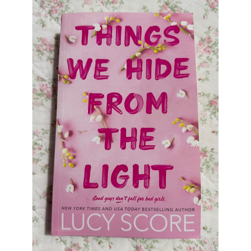 Things We Hide,  the Light Lucy Score Knockemout Series Book 2 Paperback Romance